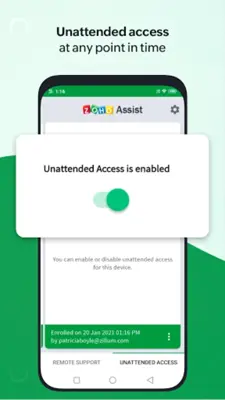 Customer App - Zoho Assist android App screenshot 0