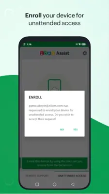 Customer App - Zoho Assist android App screenshot 1